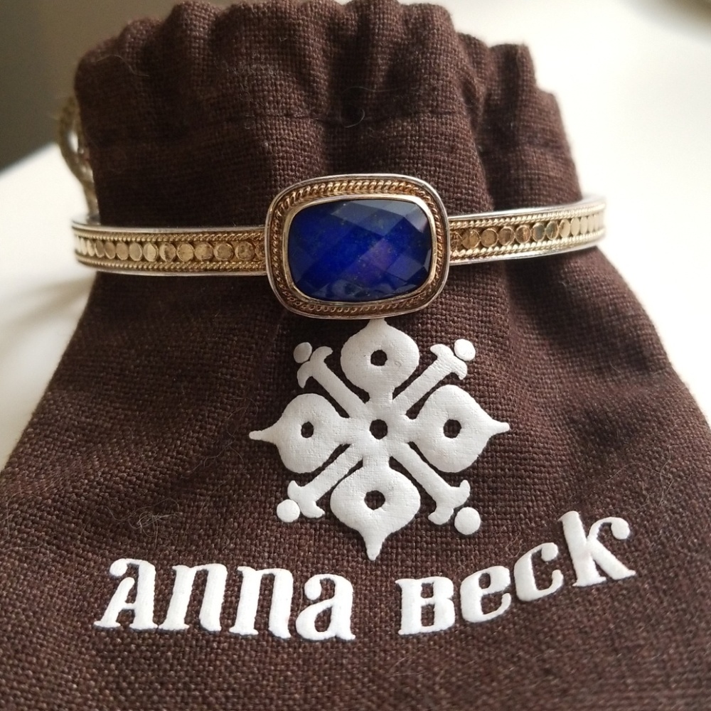 Anna Beck Lapis Cuff